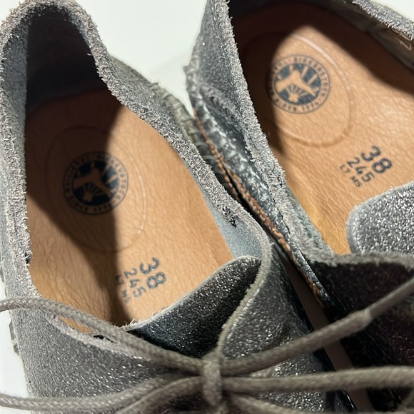 Birkenstock - Gary Derby style tie shoes, 38/7, charcoal metallic - Picture 2 of 13